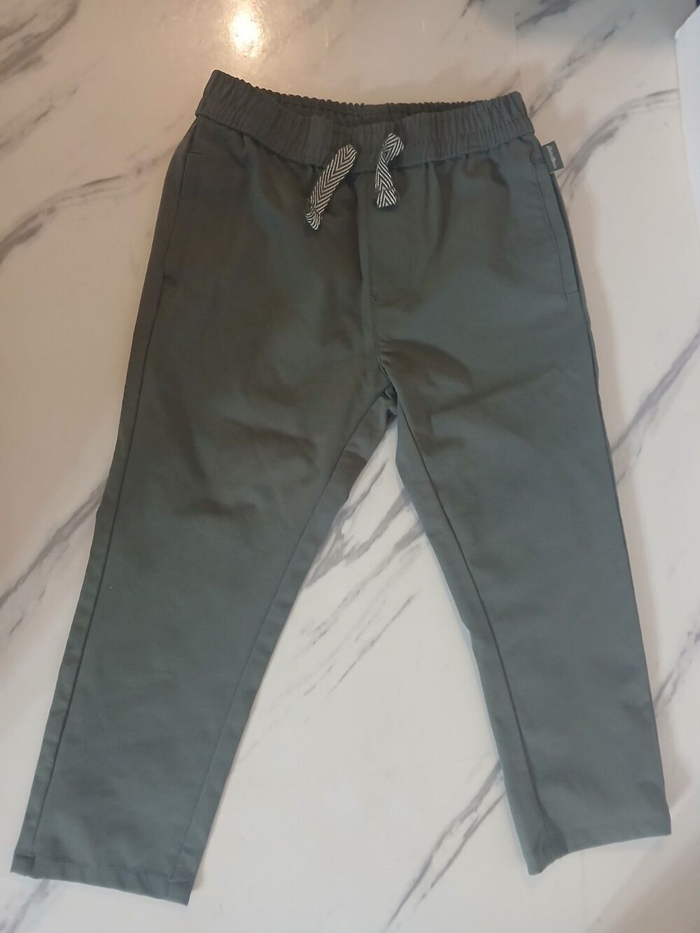 Eddie Bauer Outdoor Elastic Waist Pants Toddler/Boy's Size 24M Gray